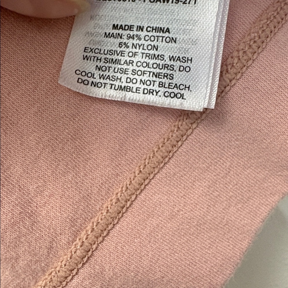 Gymshark Blush Pink Shirt Size Medium Athletic Apparel Top - Picture 9 of 12